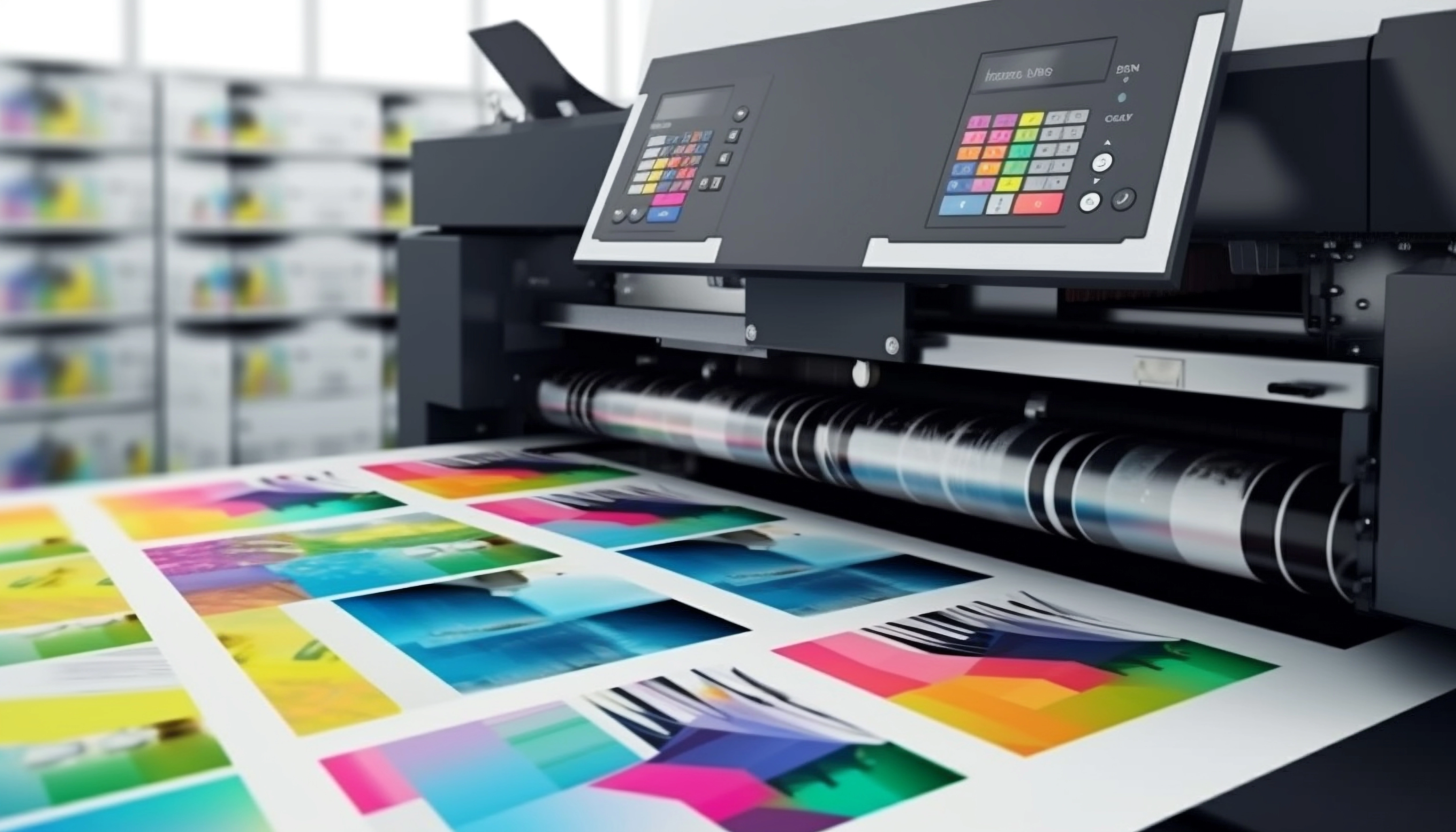 Modern Printing Machine